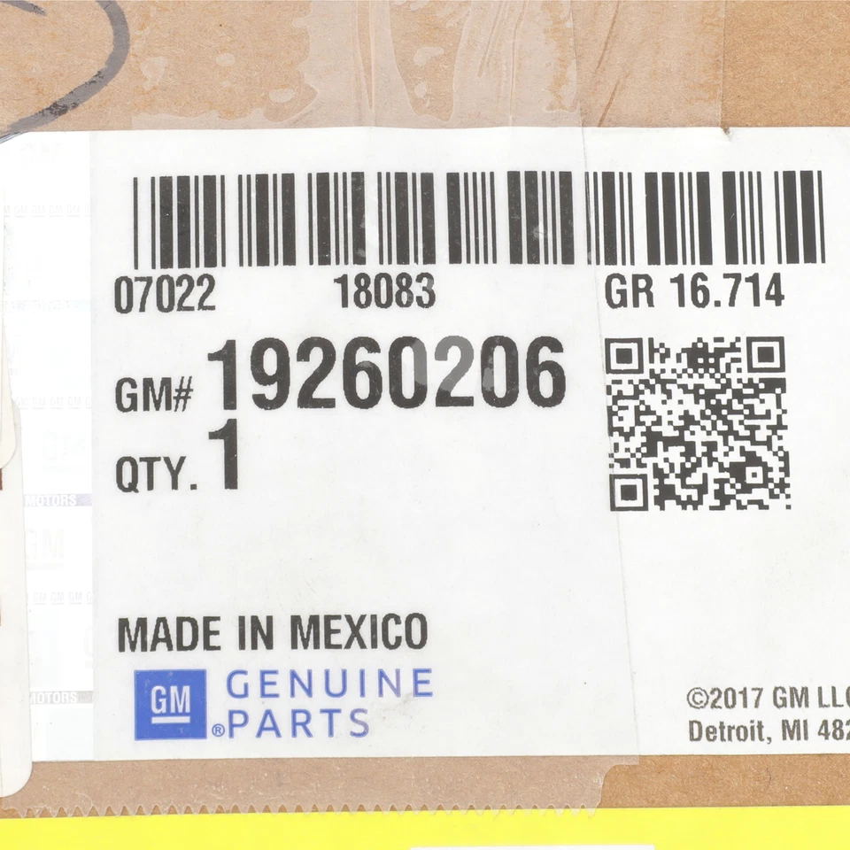Kit de cinturón de seguridad delantero y retractor 11-14 Chevy Tahoe Suburban 1500 19260206 OEM NUEVO Foto 4 de 4