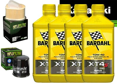 Kit / Inspektion KAWASAKI Z 800 2013 2016 ÖL BARDAHL XT4S 10W40 ÖL LUFT 