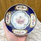 Antique French Porcelain Cherub dish Sevres Mark 18th/19th century Plate