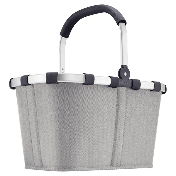 Reisenthel Carrybag Einkaufskorb Einkaufstasche Faltbar Grau Schwarz 22 Liter-image