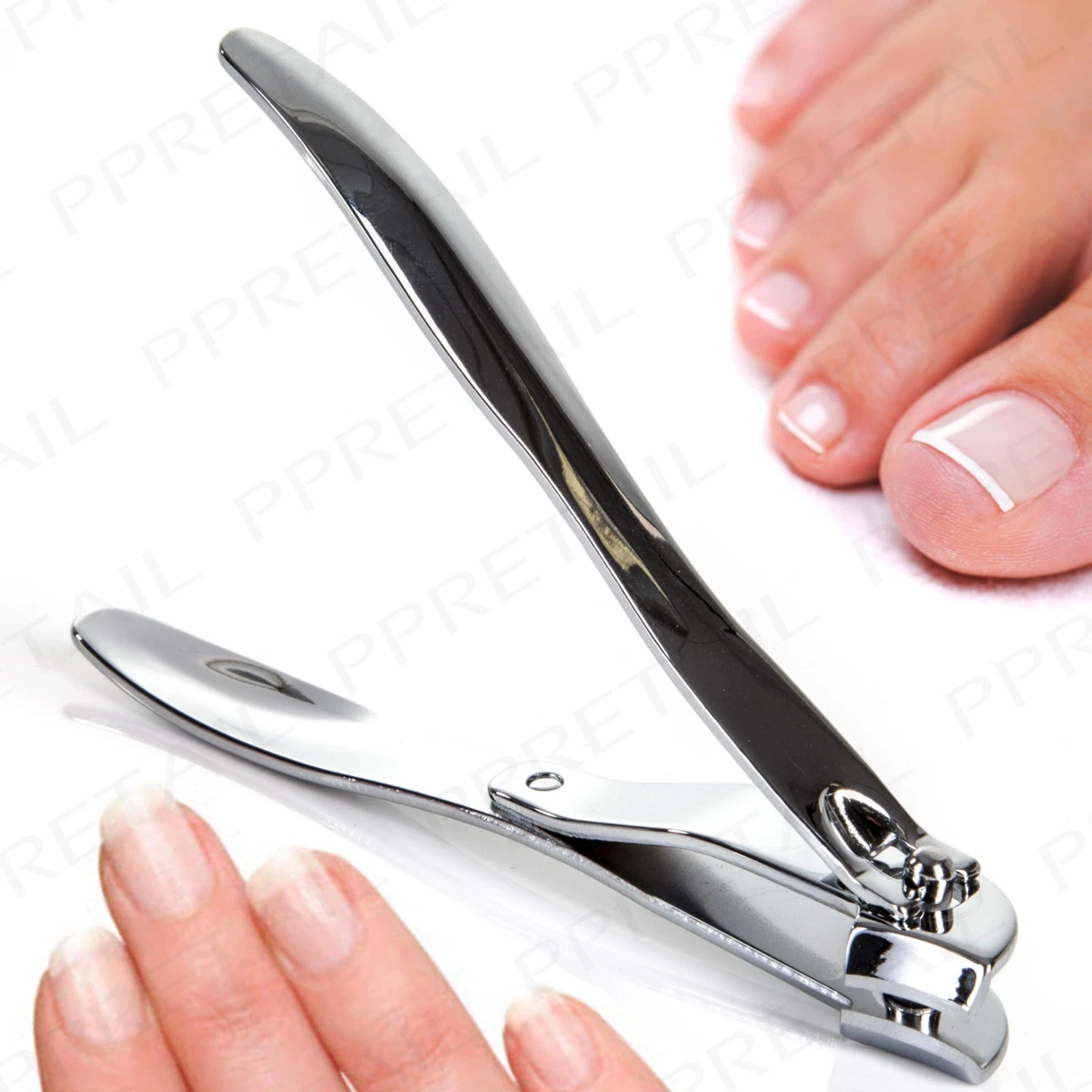 PREMIUM SURE ANGLED NAIL CLIPPER Side Cut Tool Manicure/Pedicure Beauty  Therapy