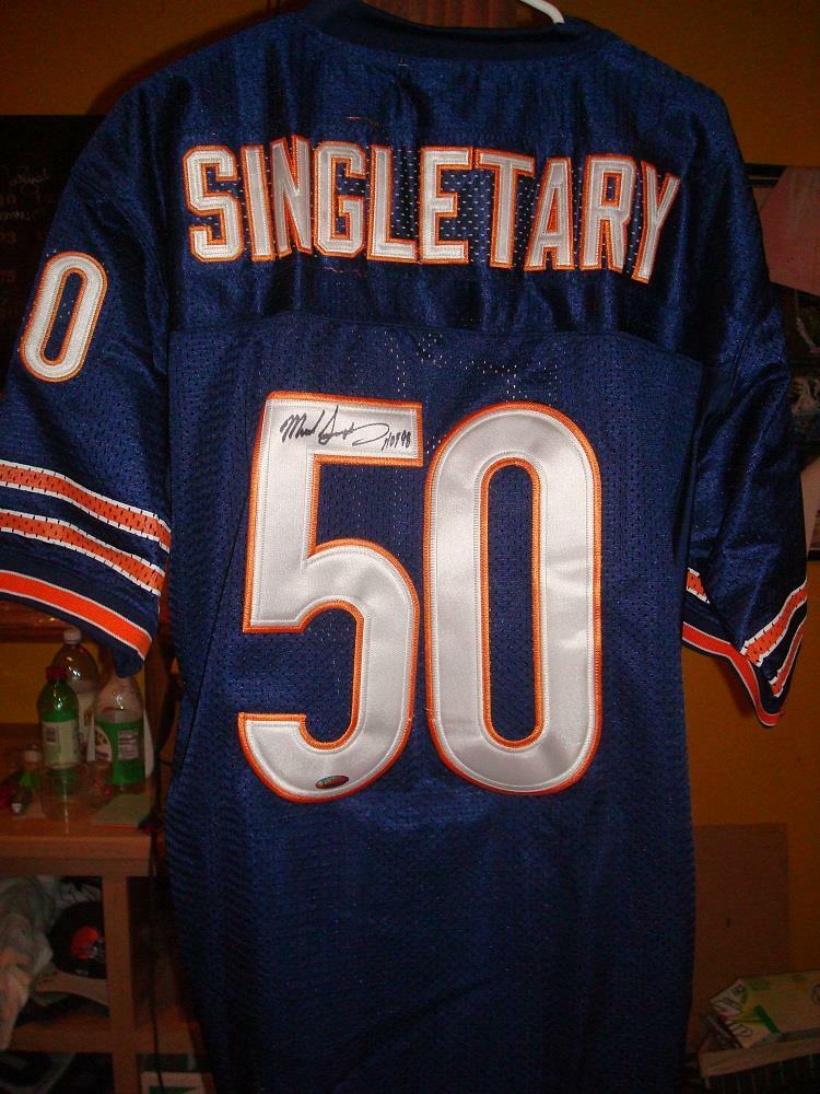 Mike Singletary signed Chicago Bears jersey Tristar Authentic -Hall of  Fame LB