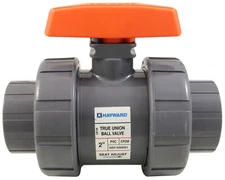 TB1200STE Hayward 2" PVC TB Valve Socket/Threaded EPDM