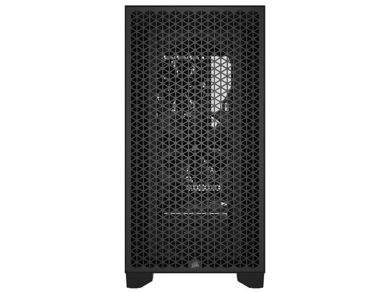 Корпус для компьютера CORSAIR 3000D AIRFLOW Mid-Tower - черный - 2 вентилятора ELITE