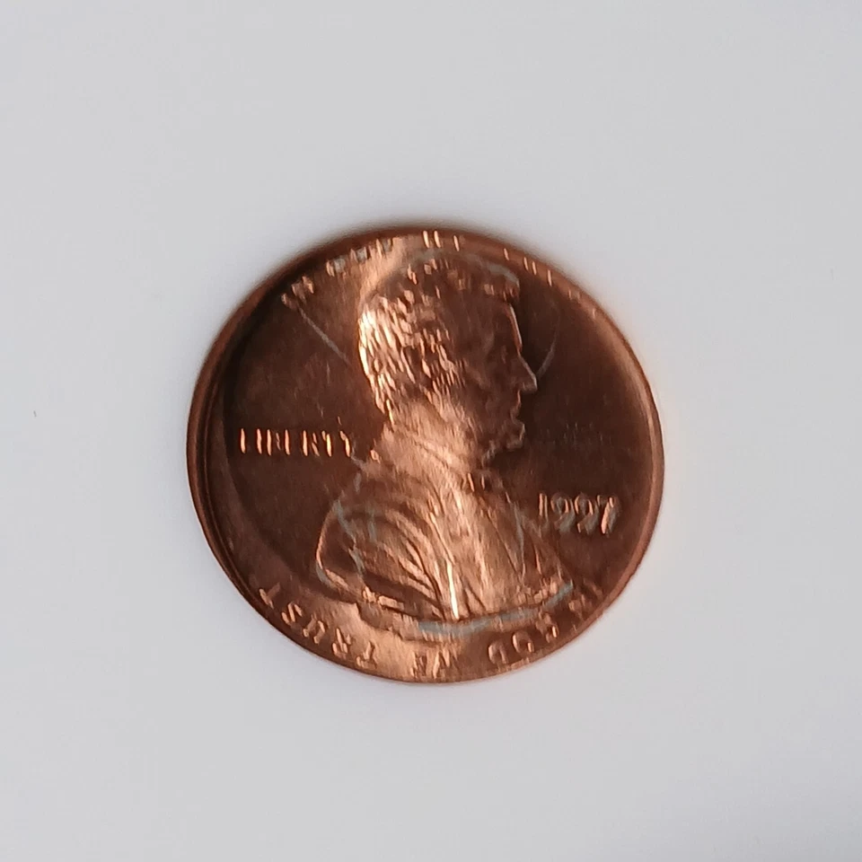 1997 AWESOME DOUBLE STRUCK 1C NGC MS68 RED MUST-SEE - Image 3 of 4