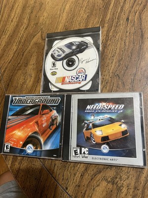 Need for Speed: Underground, Hot pursuit 2 and Nascar Sim racing bundle for PC