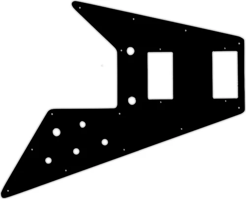 WD Custom Pickguard For Gibson 1966-1970 And 1975-1982 Flying V Mahogany Or 1...