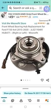 4WD For Ford F150 2.7L, 3.5L, 5.0L Front Wheel Hub And Bearing Assy. 515169