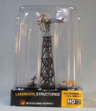 WOODLAND SCENICS OLD WINDMILL BUILT & READY H...