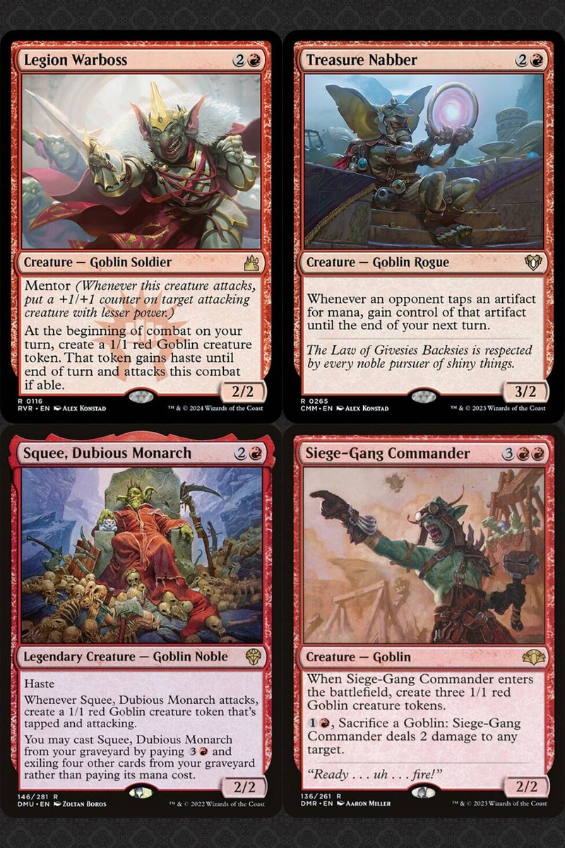 Krenko, Mob Boss Commander Deck GOBLINS Deck Pre-Built Ready-to