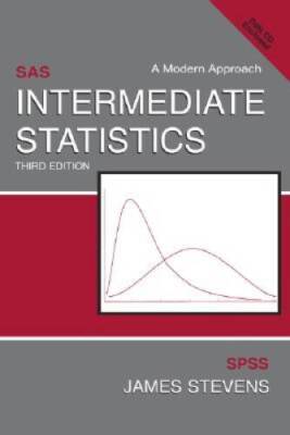 Intermediate Statistics: A Modern Approach, Third Edition - Paperback - GOOD
