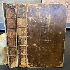 1761 Chrysal; Or, The Adventures of a Guinea by Charles Johnstone, 2 Vol.