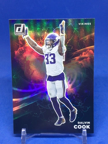 2022 Donruss Dalvin Cook Night Moves Insert SSP Vikings