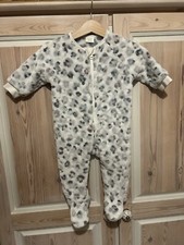Cosy Baby Girl leopard print Snowsuit 