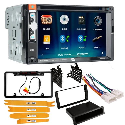 XDVD269BT 6.2" Bluetooth CD/DVD USB Car Stereo W/ Kit for 2002-2006 Toyota Camry