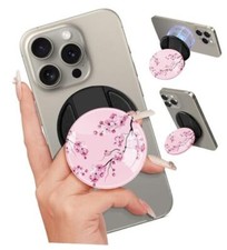 Phone Grip Compatible with Magsafe - Magnetic Phone Grip Stand Cute Blossom