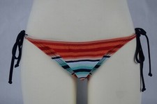 NWT Womens Tommy Hilfiger Bikini Bottom Side Tie sz S Multi Summer Swimwear