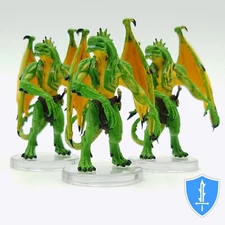 Green Abishai x3 - Mordenkainen Monsters of the Multiverse #18 D&D Icons Realms