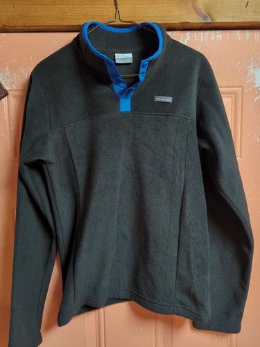 Columbia Boys T Snap Fleece pullover Sweater youth XL 18-20 adults small - 第 1/5 張圖片