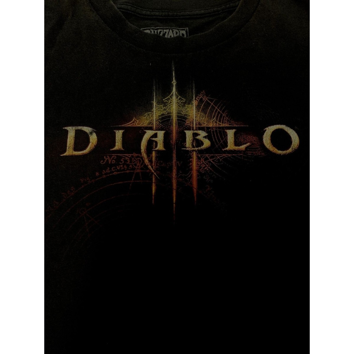 Diablo - Diablo IV - T-shirt Homme Nécromancien Sigil - L - Zwart