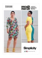 Simplicity 9598 Misses Gestrickt Kleider NäHen Muster GrößEn 6-14 & 16-24