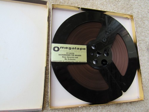 Bernstein Backgrounds For Brando Reel To Reel Stereo Tape ST-3020 Viva Zapata - Picture 3 of 4