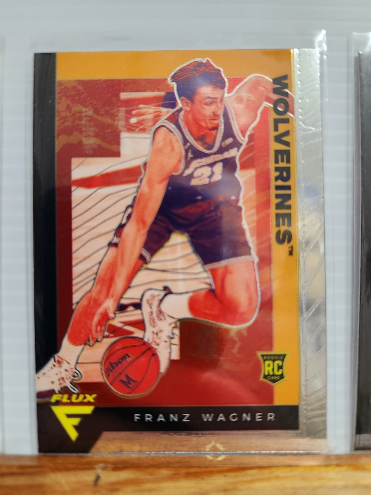 Franz Wagner 2021 Chronicles DP FLUX Rookie RC card #234 Michigan