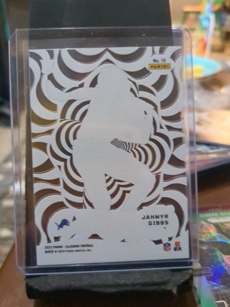 2023 Panini Illusions Funkadelic Jahmyr Gibbs Rookie #15 Detroit
