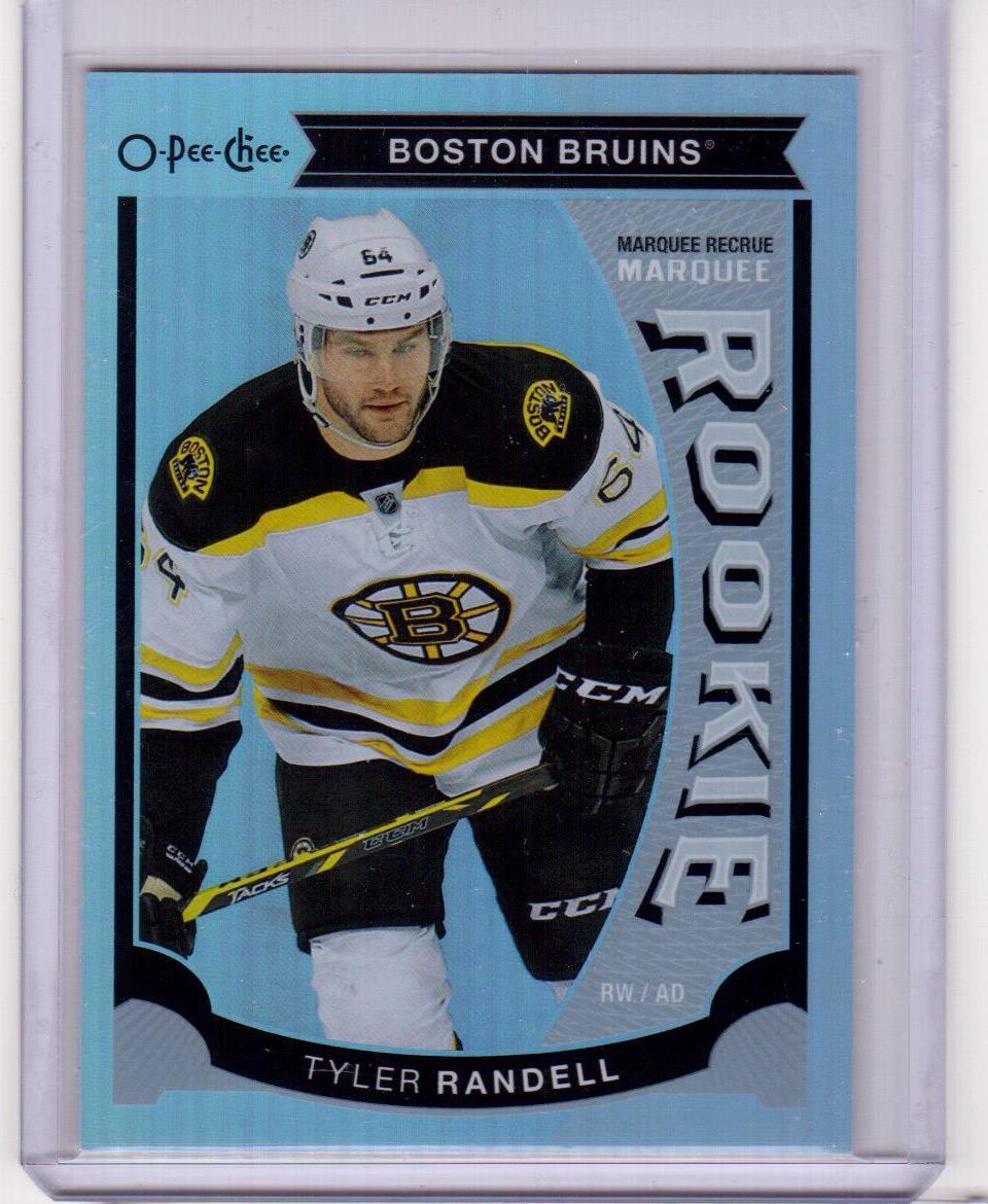 TYLER RANDELL 15/16 Upper Deck O-Pee-Chee OPC Update Rookie Rainbow Foil #U34