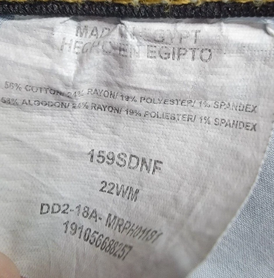 Riders by Lee Womens Shorts Size 22W M Blue Jean - Image 3 of 4