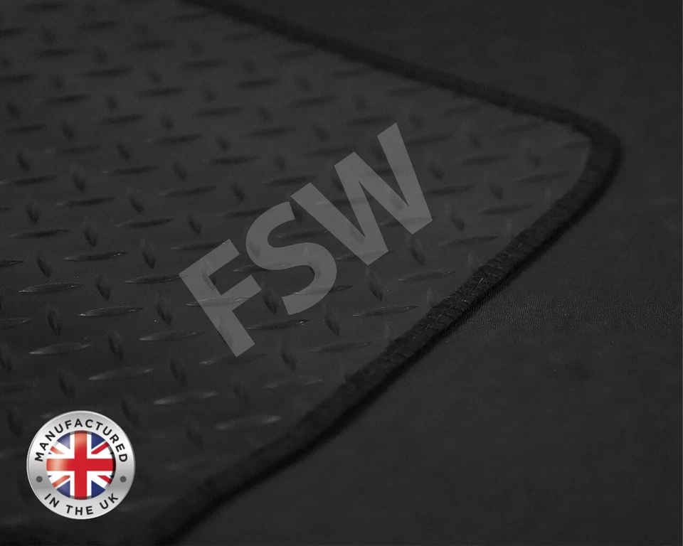 Fits Smart For Two 2007-2015 Fully Tailored 3MM Rubber Heavy Duty Car Floor Mats - Image 4 of 4