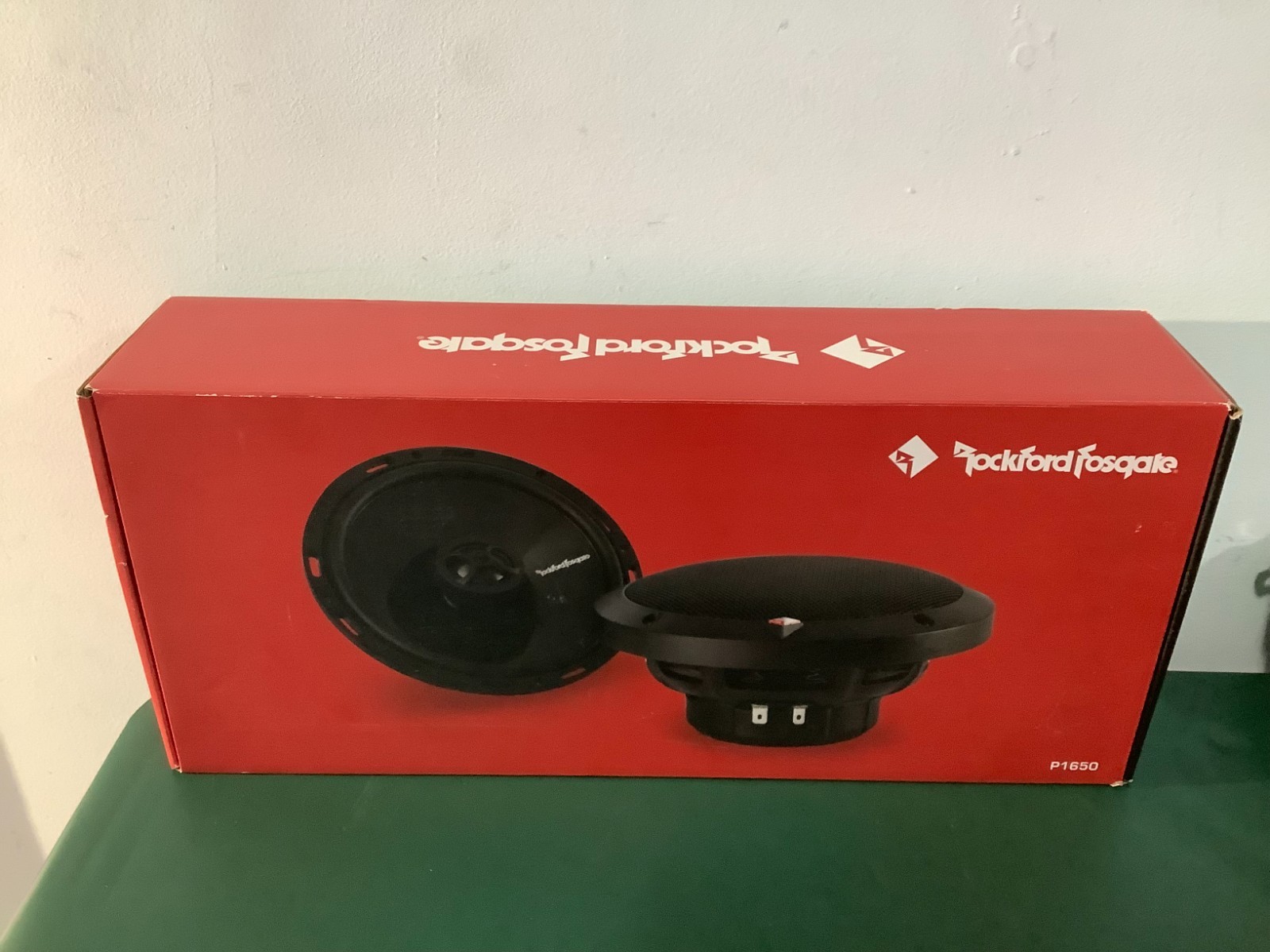 NEW GENUINE  Rockford Fosgate P1650, Punch 6.5" Full Range Coaxial Speakers,110W