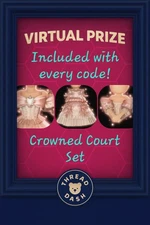 Royale High Enchantraverse Crowned Court Set Castle Code Only Sent In Ebay Dm's 