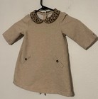 Janie & Jack Girl 18-24 Months Sweet On Spots Long Sleeve Leapard Collar Dress — photo 2