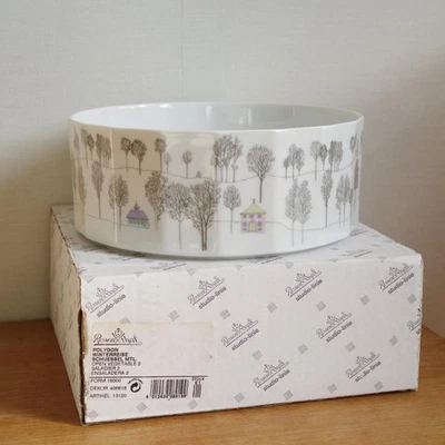 Bol de service Rosenthal Winter Journey en porcelaine Winterreise avec boîte ... - Photo 1/4