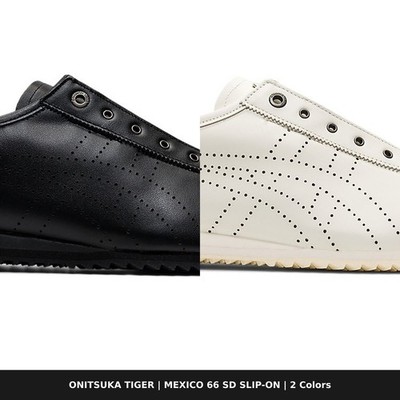 Onitsuka Tiger MEXICO 66 SD SLIP-ON 1183A711 2 Colors Unisex Adult Shoes Japan