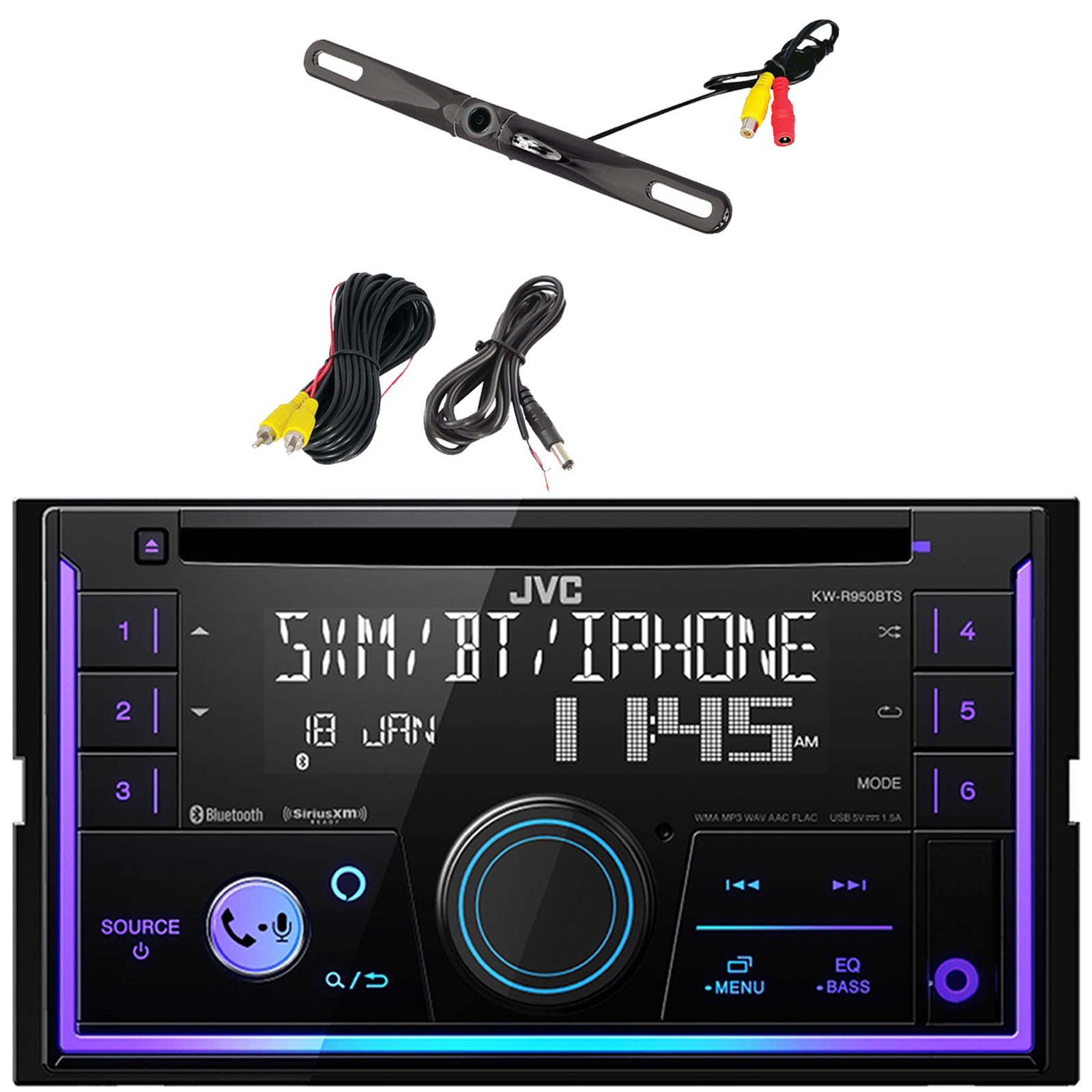 Receiver, Rear View Backup Camera (zinc Black Chrome)