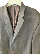 Ralph Ralph Lauren Men s 100 Wool Blazer Sz 50R Brown Dillard's Exclusive
