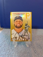 2023 Platinum Anniversary #357 Canaan Smith-Njigba (RC) Gold Refr /50 Pirates 