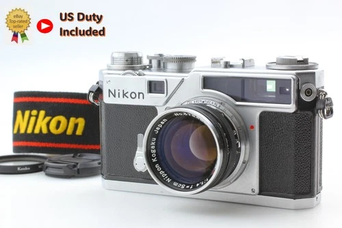 [Near MINT w/ Strap ] Nikon SP Camera Nikkor-SC 5cm 50mm f/1.4 lens from JAPAN