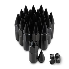 M12x1.5 Steel Spikes Lug Nut 20 PCS Wheel Rim...