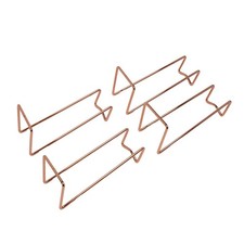 Image of Minimalistic Wine Bottle Storage Racks Set of 4 for Liquor Organization