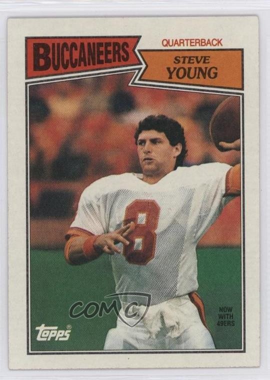 1987 Topps Steve Young #384 HOF 0t8a