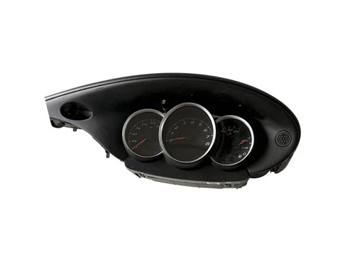 Matt Chrome Dashboard Dial Gauge Rings Bezel Trim for Porsche 986 Boxster