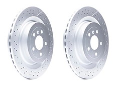 Mercedes-Benz Genuine AMG Brake Discs Pair Vented Rear Fits GLE C292 A1664230512