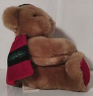 2000 Godiva Chocolatier Annual Holiday Plush Teddy Bear Christmas Hat Scarf — photo 2