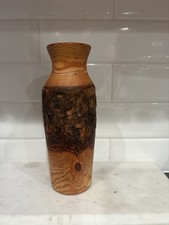 Turned Wood Bud Vase