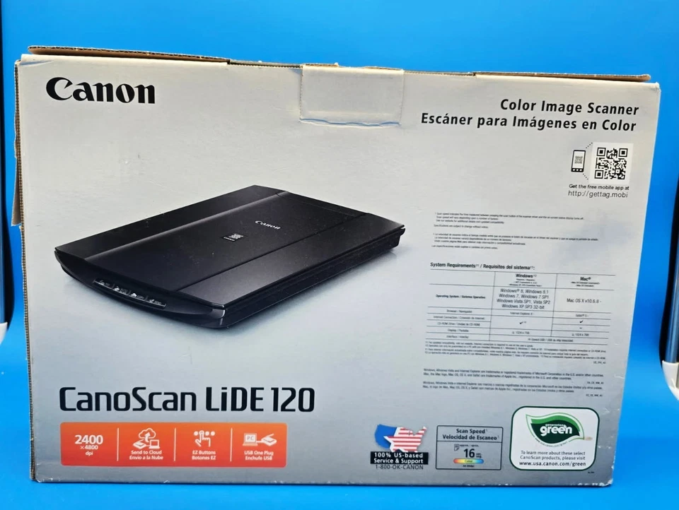 Canon CanoScan LiDE 120 Flatbed Scanner NEW - Image 2 of 4