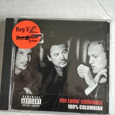100% Columbian [PA] by Fun Lovin' Criminals (CD, 1999, Virgin)  FACTORY SEALED!
