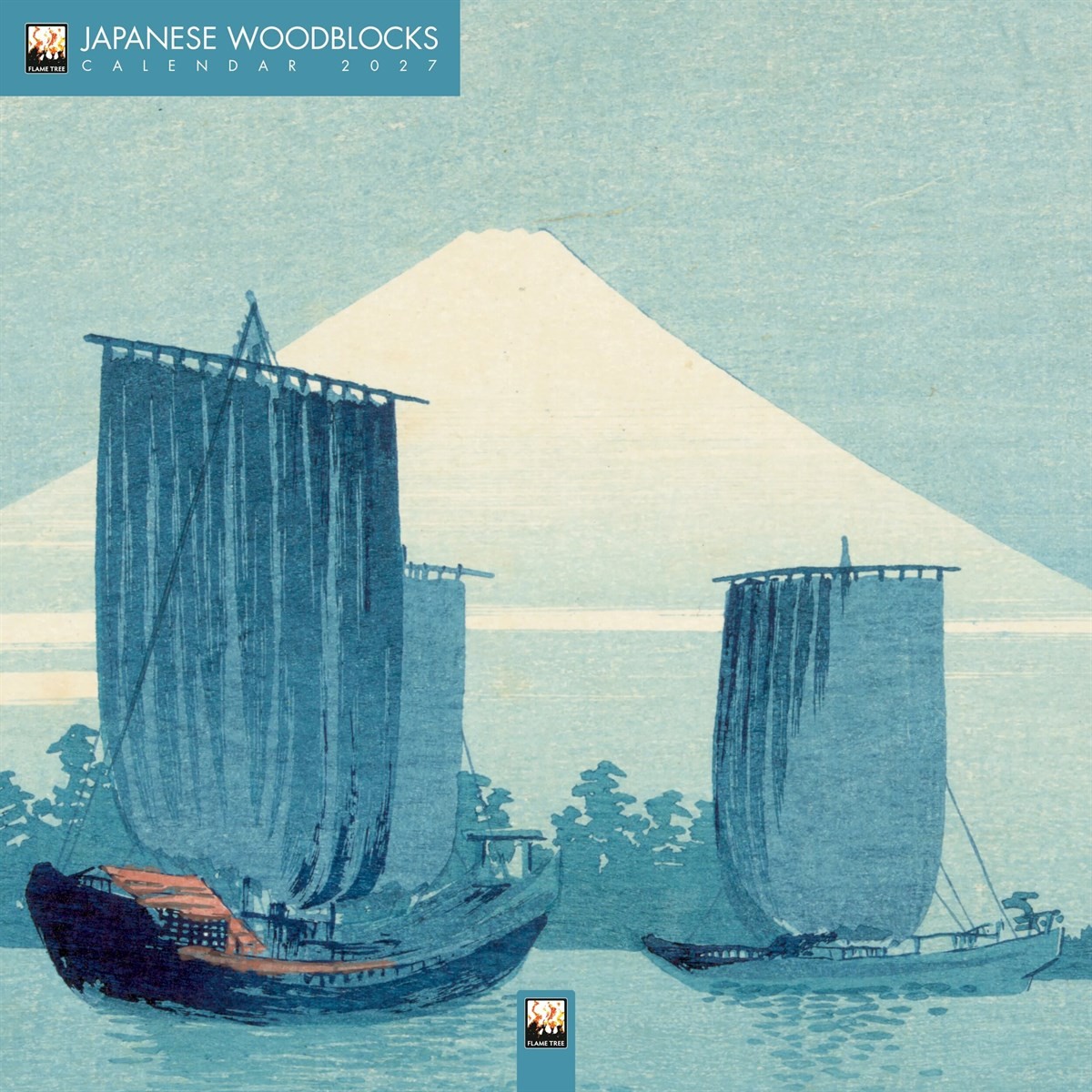 Japanese Woodblocks Wall Calendar 2027 - Image 5